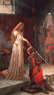 Edmund Leighton's 'Accolade'