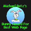 Michael Betz's Best Bunny Award