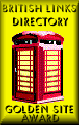 The British Links Directory Golden Site Award