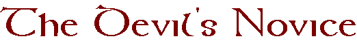 The Devil's Novice