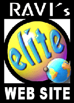 Ravi's Elite Web Site Award