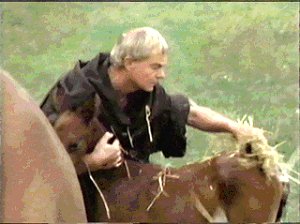 Brother Cadfael performs his daily chores